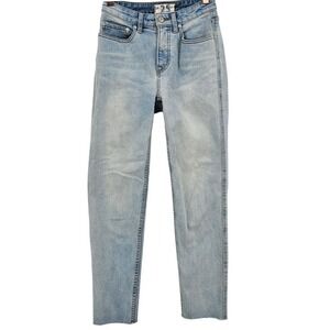 Free People We The Free Womens‎ 25 CRVY High Rise Vintage Straight Jeans
